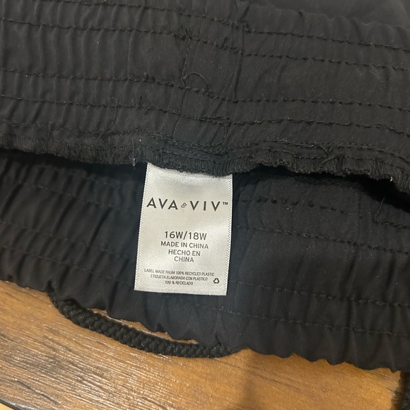 Black Drawstring Shorts - Picture 3 of 5